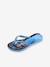 Disney princess flip-flops navy blue+rose 