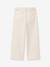 Wide twill trouser ecru 