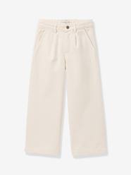 Wide twill trouser Girls-Wide twill trouser