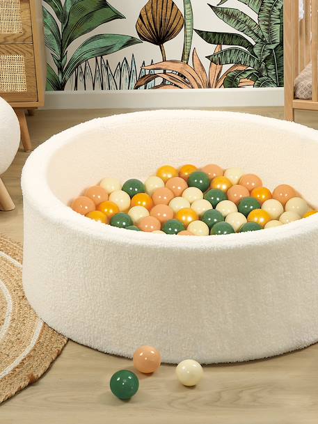Plush ball pool multicoloured 