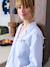 Nightie for expectant mothers with a bow sky blue 