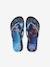 Disney princess flip-flops navy blue+rose 