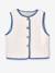 Sherpa baby sleeveless cardigan ecru 