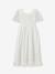 Girl's long dress white 