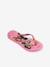 Disney princess flip-flops navy blue+rose 