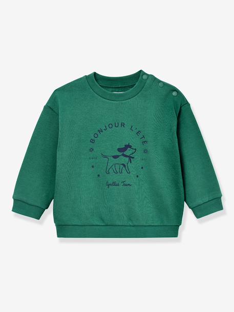 Soft baby sweatshirt mint green 