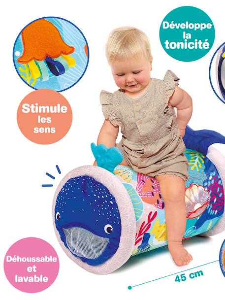 Whale activity roll multicoloured 