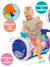 Whale activity roll multicoloured 