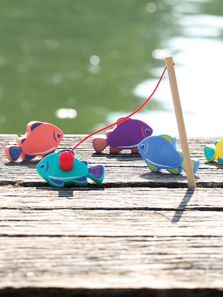 Magnetic fishing game for the bath multicoloured 