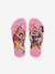 Disney princess flip-flops navy blue+rose 
