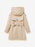 Trench coat with belt for children beige 