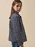Flowered jacket blue 