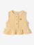 Set of top and short pale yellow 
