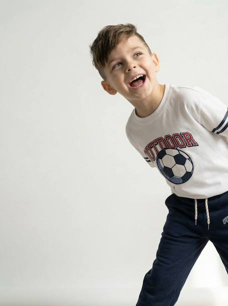 Short-sleeved sports t-shirt white 