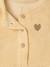 Set of top and short pale yellow 