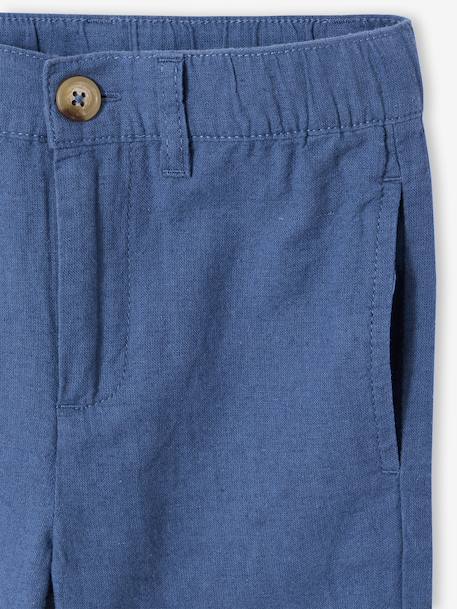 Lightweight fine trousers for boys blue 