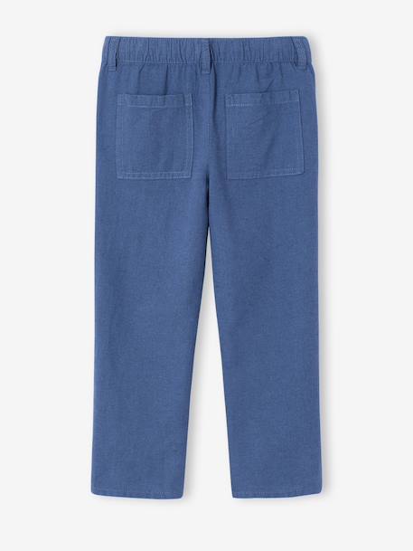 Lightweight medium trouser for boys blue 