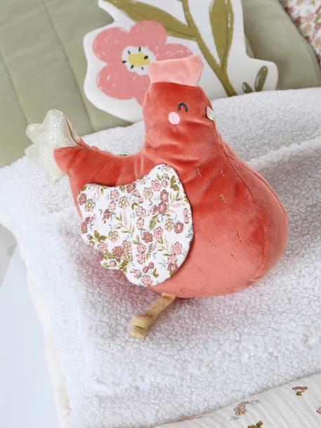 Activity Mat, Life beige+ecru+orange+red 
