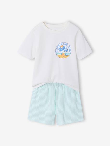 Pack of 2 surf pyjama shorts blue 