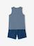 Pack of 2 boys' pyjamas shorts blue 