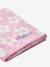 Beach / Bath Towel with Recycled Cotton mauve+mint green+printed blue 
