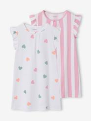 Girls-Pack of 2 girls nighties