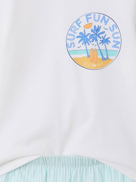Pack of 2 surf pyjama shorts blue 