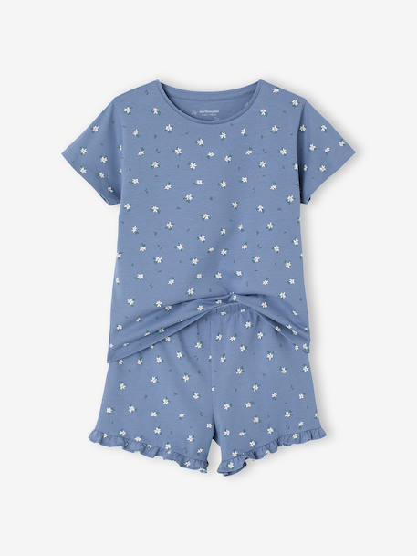 Pack of 2 cotton playsuits blue 