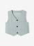 Set: shirt, cardigan and bow tie for babies sage green 