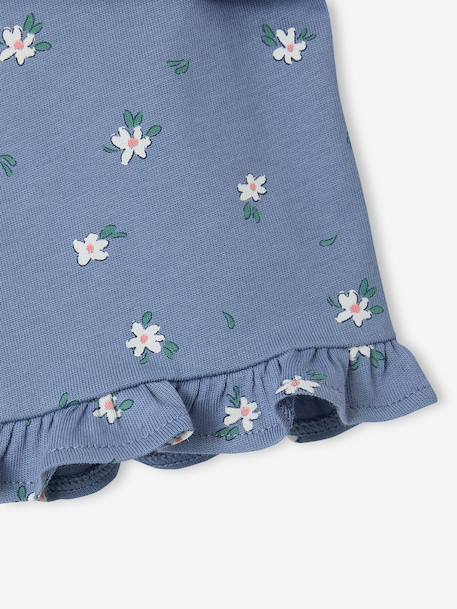 Pack of 2 cotton playsuits blue 