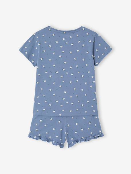 Pack of 2 cotton playsuits blue 
