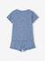 Pack of 2 cotton playsuits blue 