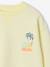 Round-neck long-sleeved sweatshirt for boys aqua green+mango+pale yellow 