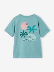Boys-Tops-T-Shirts-Boys' back print maxi T-shirt 