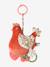 Hanging hen soft toy orange 