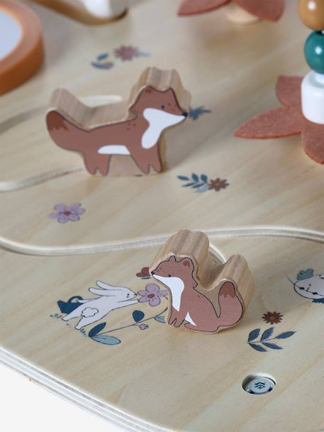 FSC® wooden activity table ecru+wood 