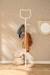Metal bear coat rack for kids white 