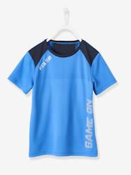 -Sports T-Shirt for Boys, in Techno Fabric