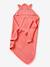 Bath Cape + Wash Mitt, in Organic Cotton BROWN MEDIUM SOLID+GREEN LIGHT SOLID+GREY DARK SOLID+ocean blue+rose+White 
