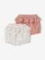 Pack of 2 cotton baby girl bloomer shorts clay beige 