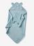 Bath Cape + Wash Mitt, in Organic Cotton BROWN MEDIUM SOLID+GREEN LIGHT SOLID+GREY DARK SOLID+ocean blue+rose+White 