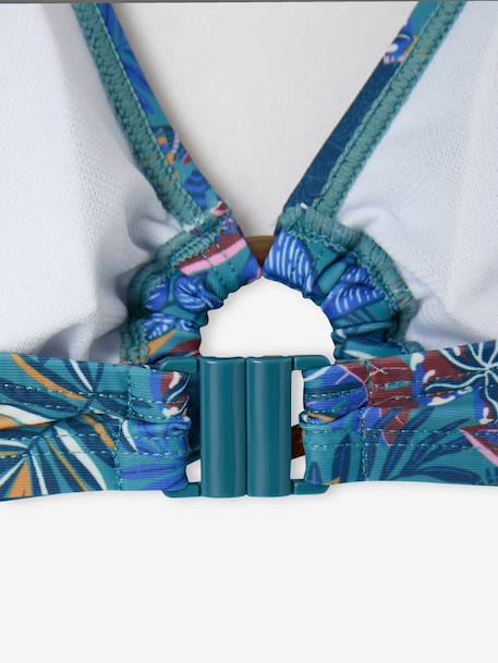 Two-piece swimsuit family capsule blue 