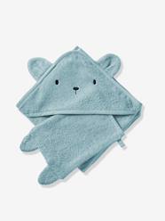 Bedding & Decor-Bath Cape + Wash Mitt, in Organic Cotton