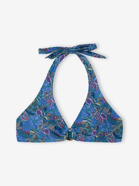 Two-piece swimsuit family capsule blue 