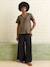 Wide-Leg, Loose-Fitting Trousers for Maternity black+denim blue+olive 