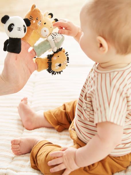 Activity Book + Velour Plush Toys, Tanzania white 