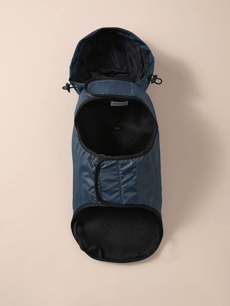 Waterproof dog coat slate blue 