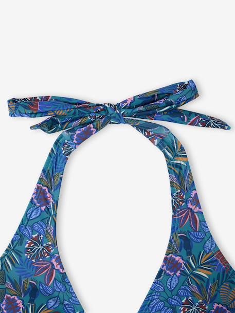 Two-piece swimsuit family capsule blue 