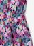 Cotton gauze playsuit for girl green 