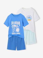 Boys-Pack of 2 surf pyjama shorts 
